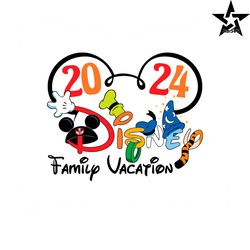 disney family vacation 2024 svg