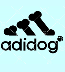 Adidog Adidas Svg, Adidog Svg, Adidog Logo Funny Svg