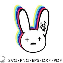 bad bunny svg, yo perreo sola svg, bad bunny logo svg, el conejo malo svg, cricut, vector cut file 19