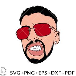 bad bunny svg, yo perreo sola svg, bad bunny logo svg, el conejo malo svg, cricut, vector cut file 2