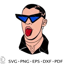 bad bunny svg, yo perreo sola svg, bad bunny logo svg, el conejo malo svg, cricut, vector cut file 20