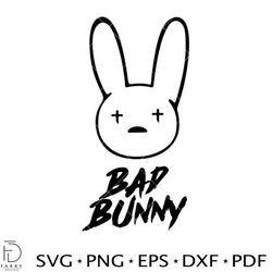 bad bunny svg, yo perreo sola svg, bad bunny logo svg, el conejo malo svg, cricut, vector cut file 8