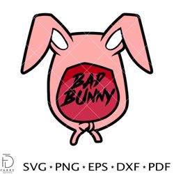 bad bunny svg, yo perreo sola svg, bad bunny logo svg, el conejo malo svg, cricut, vector cut file 9