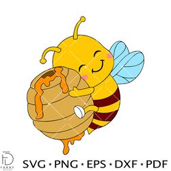 cute baby bee svg, bee honeycomb svg, bee wreath svg