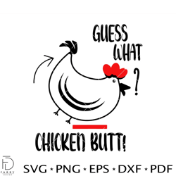 guess what chicken butt svg, funny chicken svg, funny farm
