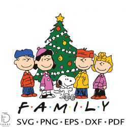 charlie brown snoop family svg