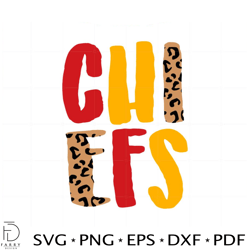 chiefs leopard kc chiefs fans best design svg digital files