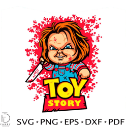 chucky toy story svg horror character svg digital cricut file