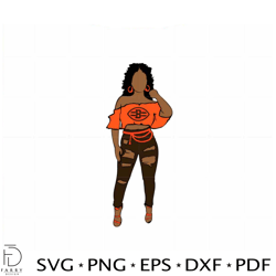 cincinnati bengals football team svg black girl nfl graphic design files