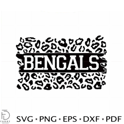 cincinnati bengals leopard svg nfl football players cricut files