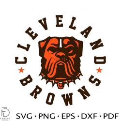 cleveland browns dawg pound svg digital download 2