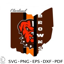 cleveland browns dawg pound svg digital download