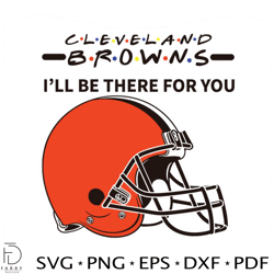 cleveland browns i will be there for you svg