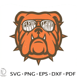 cleveland browns mascot svg cricut digital download