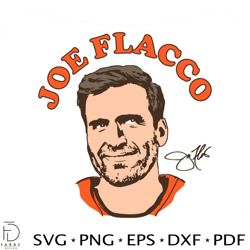 cleveland browns player joe flacco svg digital download