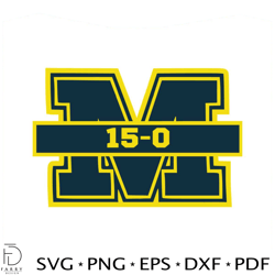 college football michigan wolverines champs svg
