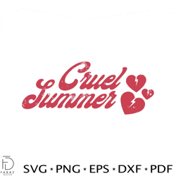 cruel summer swiftie svg lover album svg digital cricut file