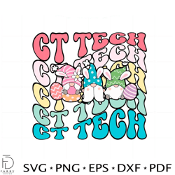 ct tech easter gnomes svg files for cricut sublimation files