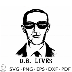 db cooper lives conspiracy unsolved mystery svg vector cricut files 1