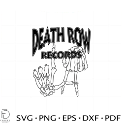 death row records la 91 svg for cricut sublimation files