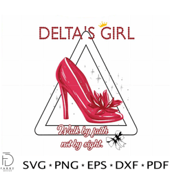 delta's girl svg delta sigma theta sorority vector high heels file silhouette diy craft