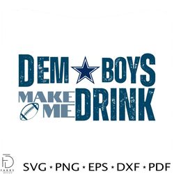 dem boyz dallas cowboys star svg digital download