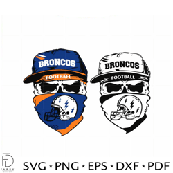 denver broncoss football svg digital download