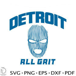 detroit football game day lions svg