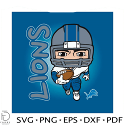 detroit lions defend the den svg graphic design file