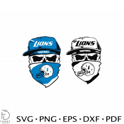 detroit lions football player svg digital download