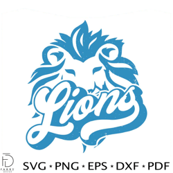 detroit lions logo svg football for players graphic design files