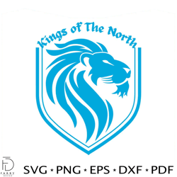 detroit nfc north kings of the north svg