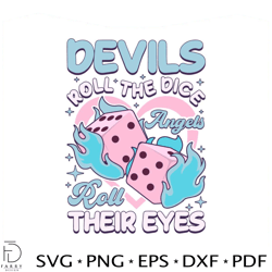 devils roll the dice cruel summer svg graphic design files