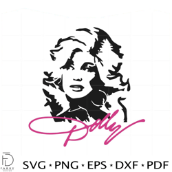 dolly parton singer picture svg files for cricut sublimation files