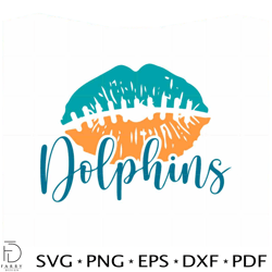 dolphins lips best design svg miami dolphins cutting digital file
