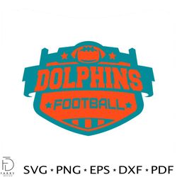 dolphins football svg cricut digital download