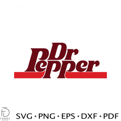 dr pepper soft drink symbol svg