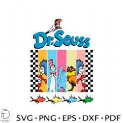 dr seuss figure svg cutting file for personal commercial uses