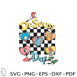 dr seuss figure heart dr seuss day svg files silhouette diy craft