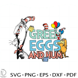 dr seuss green egg and hum svg files silhouette diy craft