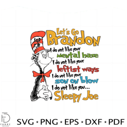 dr seuss let's go brandon lgbfjb svg graphic designs files