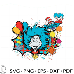 dr suess retro little miss things svg files silhouette diy craft