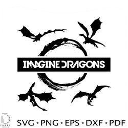 dragons fly svg imagine dragons mercury tour svg cricut file