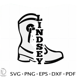 drill boot lindsey team svg cowboy files for cricut sublimation files