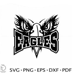 eagle mascot team sports best logo svg sublimation files silhouette
