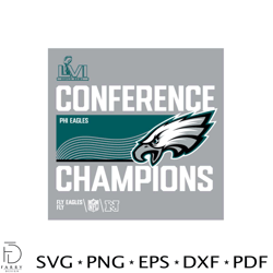 eagles conference championship svg graphic designs files