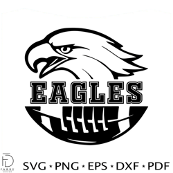 eagles football svg cricut digital download 1