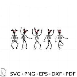 easter dancing skeleton funny skeleton svg cutting files