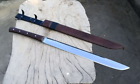 custom handmade carbon steel water tempered viking sword rosewood handle gift for him groomsmen gift wedding anniversary