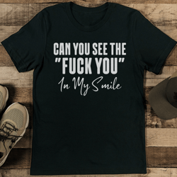 can you see my smile tee